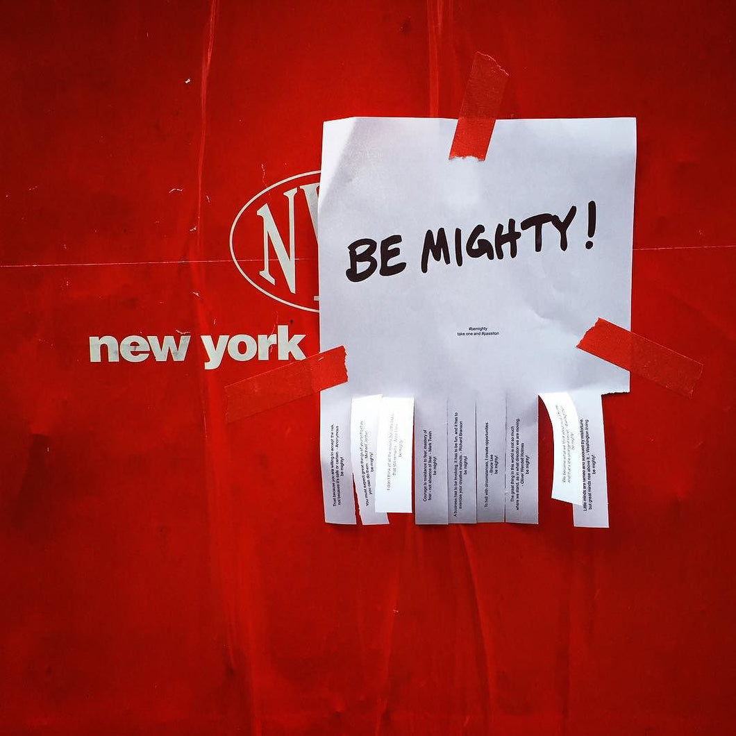 BE MIGHTY Flyer #44